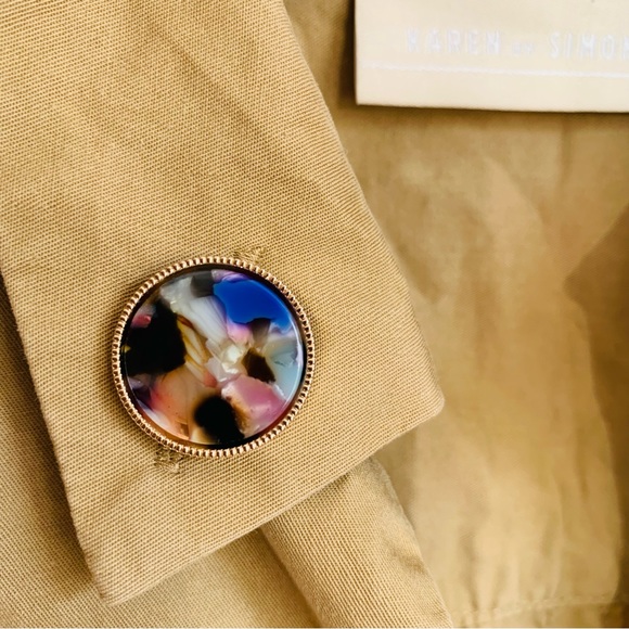 Karen By Simonsen FONZIEKB Long Sleeved Tunic Shirt Apple Cinnamon - Picture 11 of 14